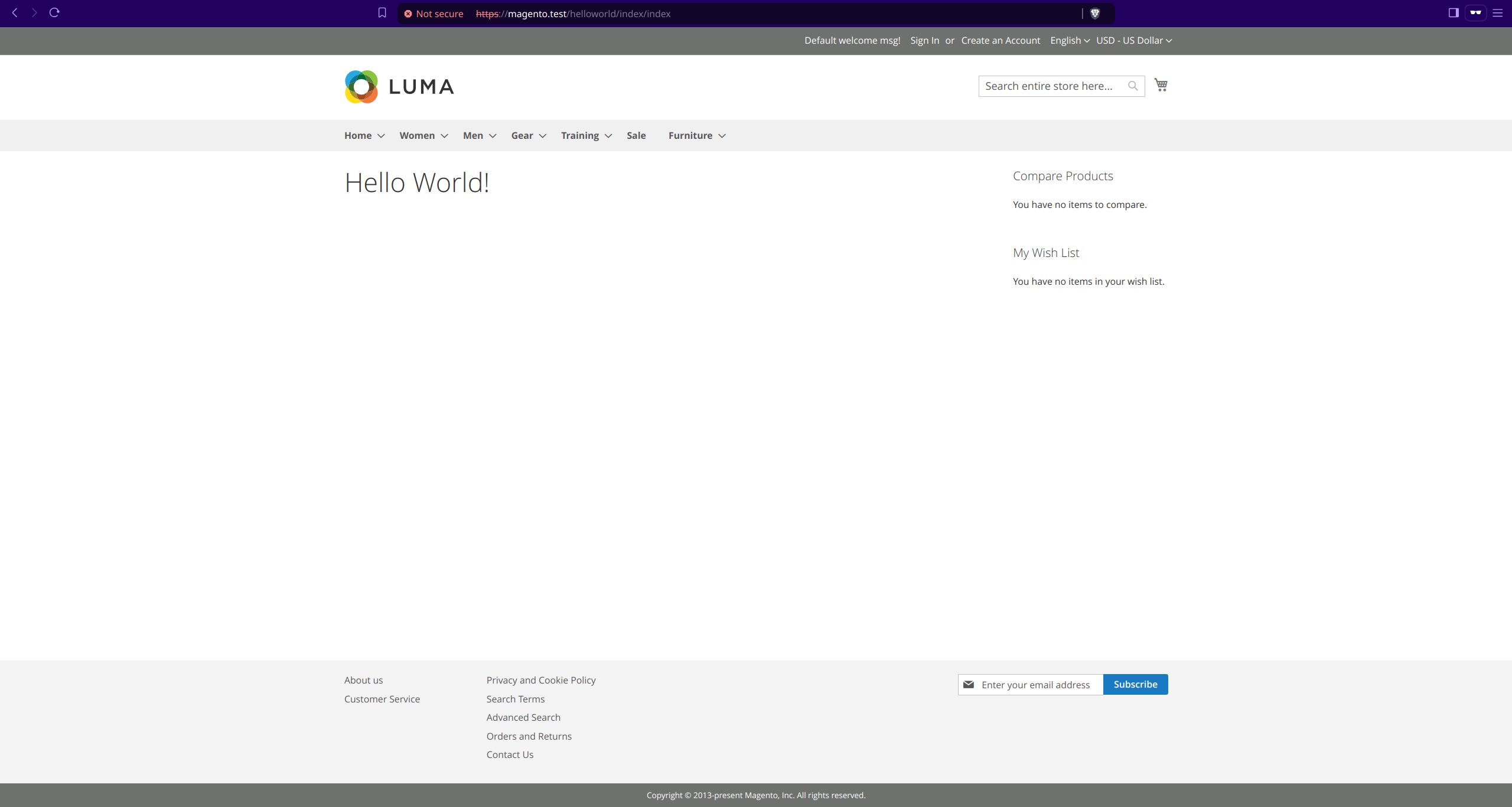 Result for module test